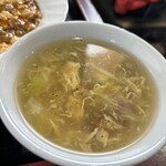 中国料理 峨嵋山 - ナメコの中華スープ