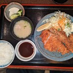 不二かつ - ミックス定食