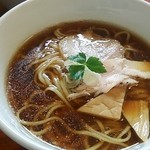 らぁ麺 飛鶏 - 鶏そば６５０円＋麺大盛１００円(201401)