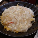 h CHINESE DINING KU - ふかひれ餡かけ蟹炒飯