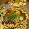 てっぱん家 - お好み焼き肉玉(イカ天・そばW)
