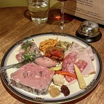 Trattoria DUE - DUEのお任せ盛り合わせ