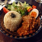 Kafe Koborebi - オーガニックカレー鯖1520円