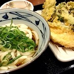 Marugame Seimen - ぶっかけうどん、天ぷら