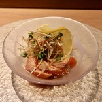 Sushi Sou - □北海道産 桜鱒のサラダ仕立て
      