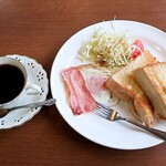 喫茶正洋 - 料理写真:モーニング（全体）