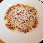 クッチーナ笑多 - 石川県七尾より直送　スズキのニンニクトマトマリネ（９８０円）２０１４年１月