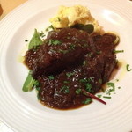 クッチーナ笑多 - 牛ホホ肉の赤ワイン煮（１，６８０円）２０１４年１月
