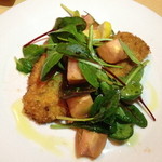 クッチーナ笑多 - 黒ダイの香草パン粉焼き（１，３８０円）２０１４年１月