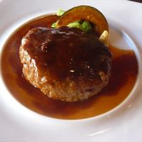 旬亭 なか川 - 飛騨牛100％ハンバーグステーキ