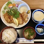 あじ伴 - 料理写真:「牡蠣フライ定食」@1210