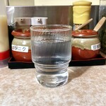 横濱ラーメン あさが家 - 水。