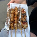 やきとり 静 - ぼんじり、ねぎま