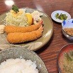 Tonkatsu Yamato - エビフライ定食　1,800円