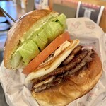 235536792 - 自家製ベーコンエッグバーガー