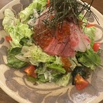 Kaisen To Jidori Sakaba Tominoya - 海鮮サラダ