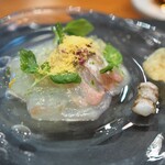 炭と伊 to-re - 平目のカルパッチョ