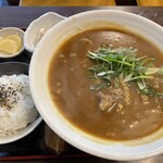 Sousaku Udon Hoshino - 黒毛和牛カレーうどん定食