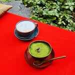 寺カフェ 茶庭 - 外でも1枚