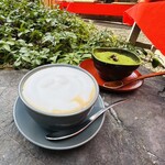 寺カフェ 茶庭 - 店員さんのアドバイスを貰い1枚✨️