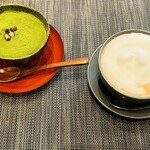 寺カフェ 茶庭 - 上からも1枚✨️