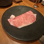 焼肉うしごろ - 茨城県産の大判サーロイン・その1です。
