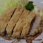 とん八亭 - ロースとんかつ定食