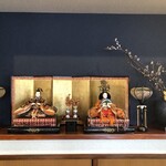 そば処みよし - 雛人形。