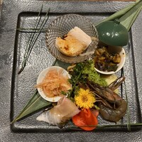 中国料理 柚子 - 前菜盛り合わせ