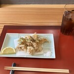 木晴 - 野菜かき揚げ、白子、