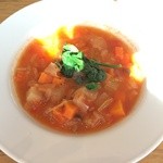 今夜もワイン - 自慢の10品目野菜の食べるスープ