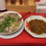 麺対軒 - 並々セット