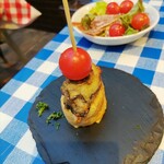 表参道 バッカス - 牡蠣が外はカリカリ中トロトロで美味しい～