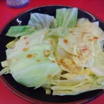 家系ラーメン 佐々喜家 - 茹でキャベツ