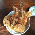 土手の伊勢屋 - 天丼（ハ）