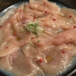 炭火焼肉 たけのうち - 桜島鶏のあぶり焼き