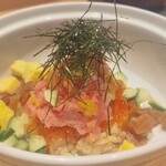 Ueno Sakae - いくらとネギトロの海鮮のばらちらし小丼