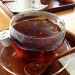 農家カフェ けやき - ドリンクセットの月ヶ瀬紅茶３００円