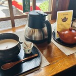 寺カフェ 茶庭 - 妹とのデート２軒目(๑♡∀♡๑)