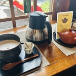 寺カフェ 茶庭 - 妹と2人で腹パンなのに2軒めのカフェ♡