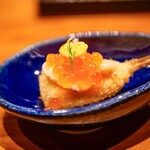 串 壱丘 - サーモンといくらの親子串