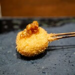 串 壱丘 - たらの芽豚肉巻き ひしお