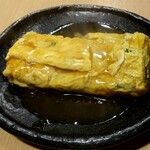 まんしゅう - ニラ卵焼き300円