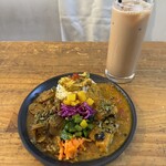 SmileSpice - 酔いの宵でお邪魔しました　ミニ合いがけですがお腹いっぱい！