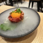 Sushiya Kotobuki - 牛肉ユッケ