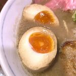 麺や 庄の - 味玉　2024.2.16