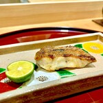 礒田 - 赤ムツの塩焼き　いい脂のり　シンプルながらただ美味しい