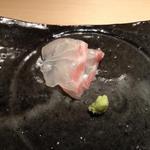 すゝき野 鮨金 - 石垣鯛の昆布〆