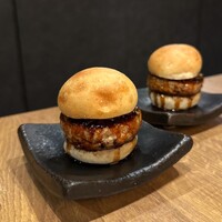 とり料理 鳥者 - 鳥バーガー