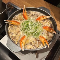 とり料理 鳥者 - とりカニ鍋
